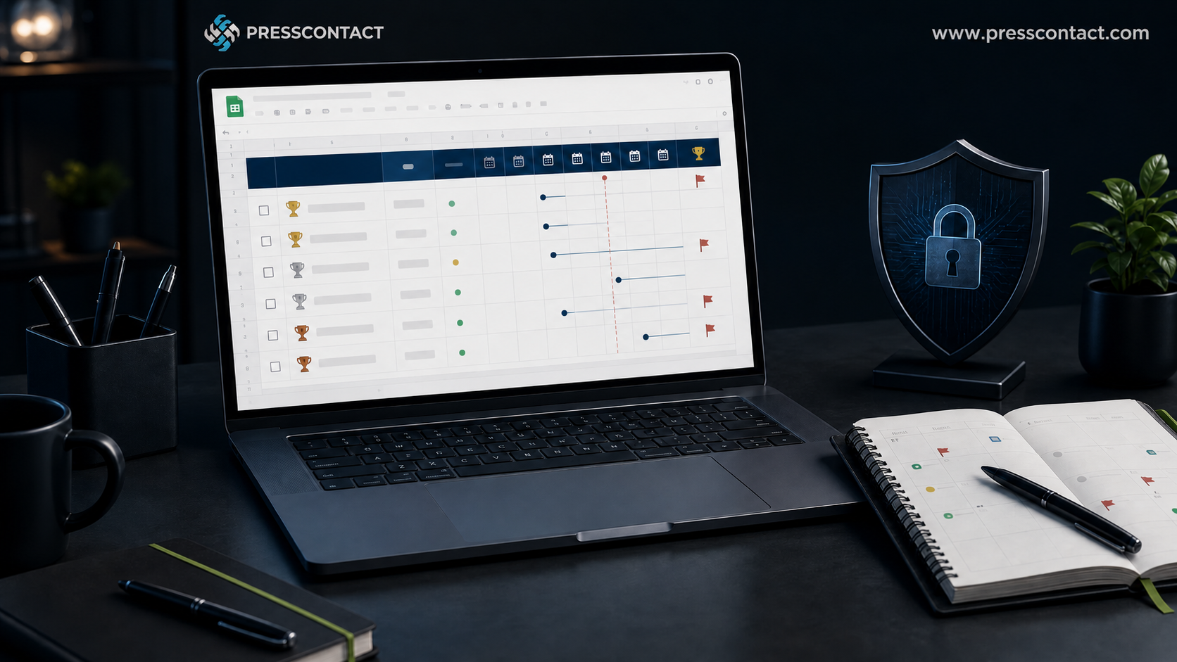 PressContact's Shared Resources Series: Cybersecurity & Tech Awards Tracker (Google Sheet)