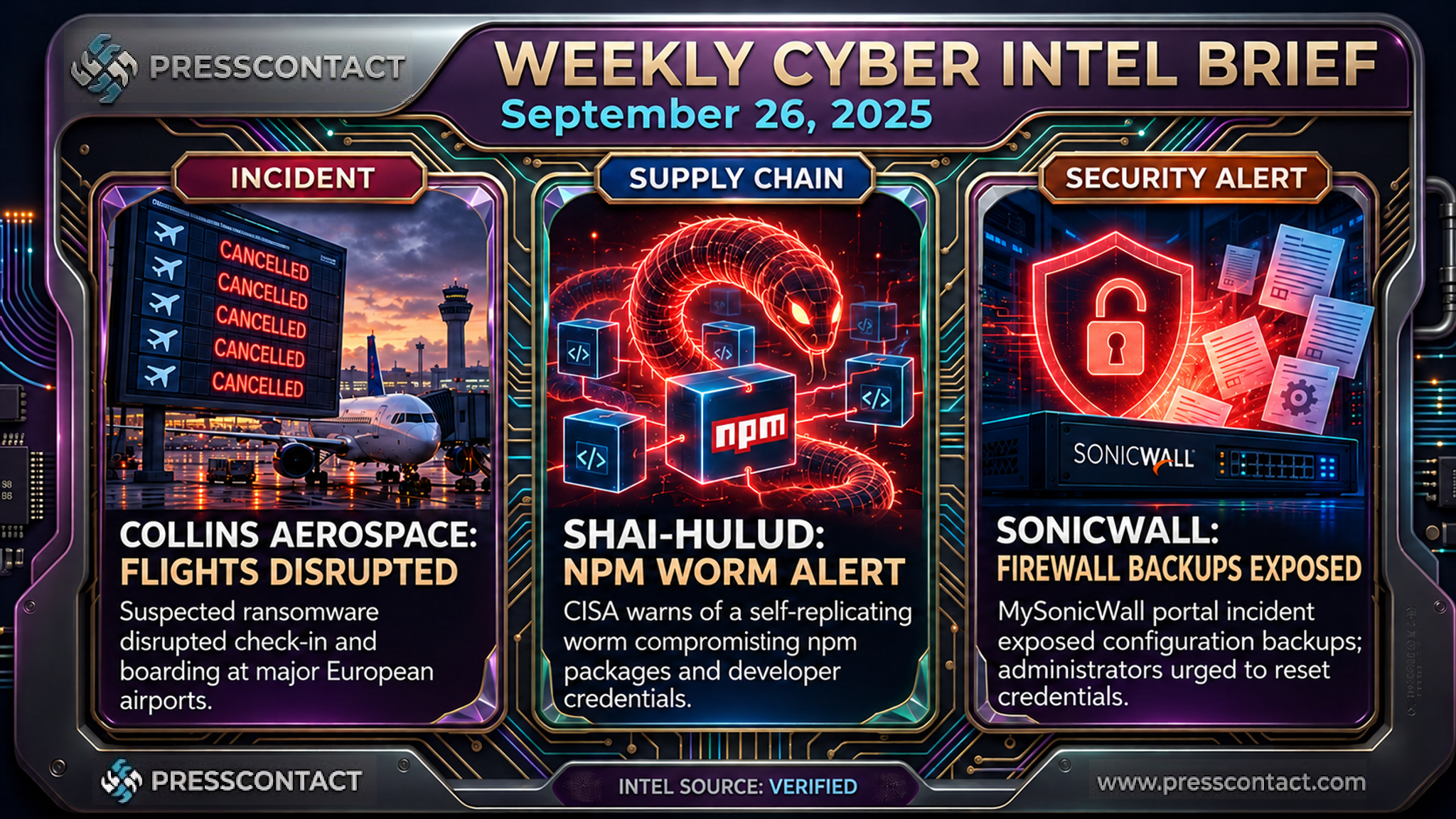 Weekly Cyber Intel Brief | 2025-09-26