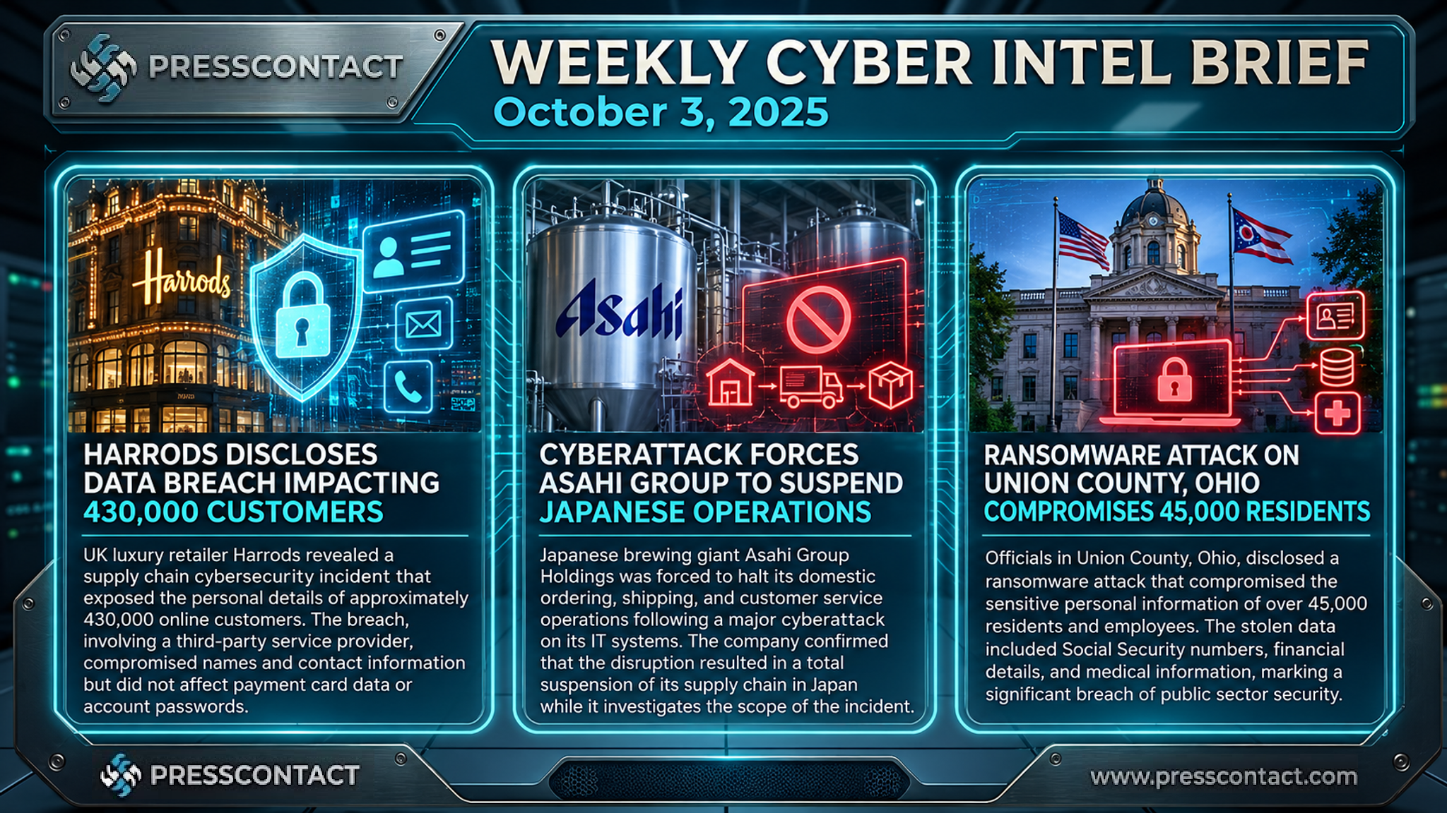 Weekly Cyber Intel Brief | 2025-10-03