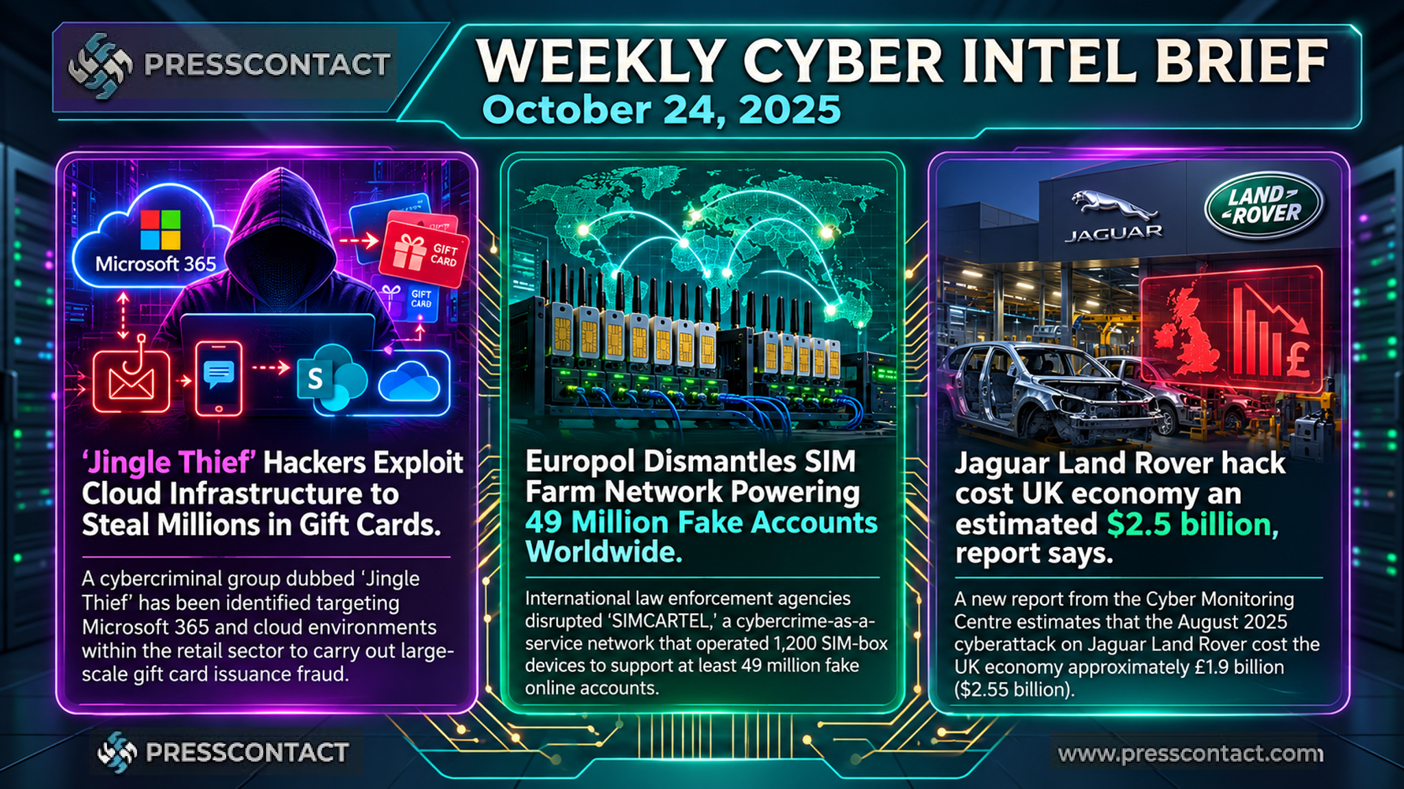 Weekly Cyber Intel Brief | 2025-10-24