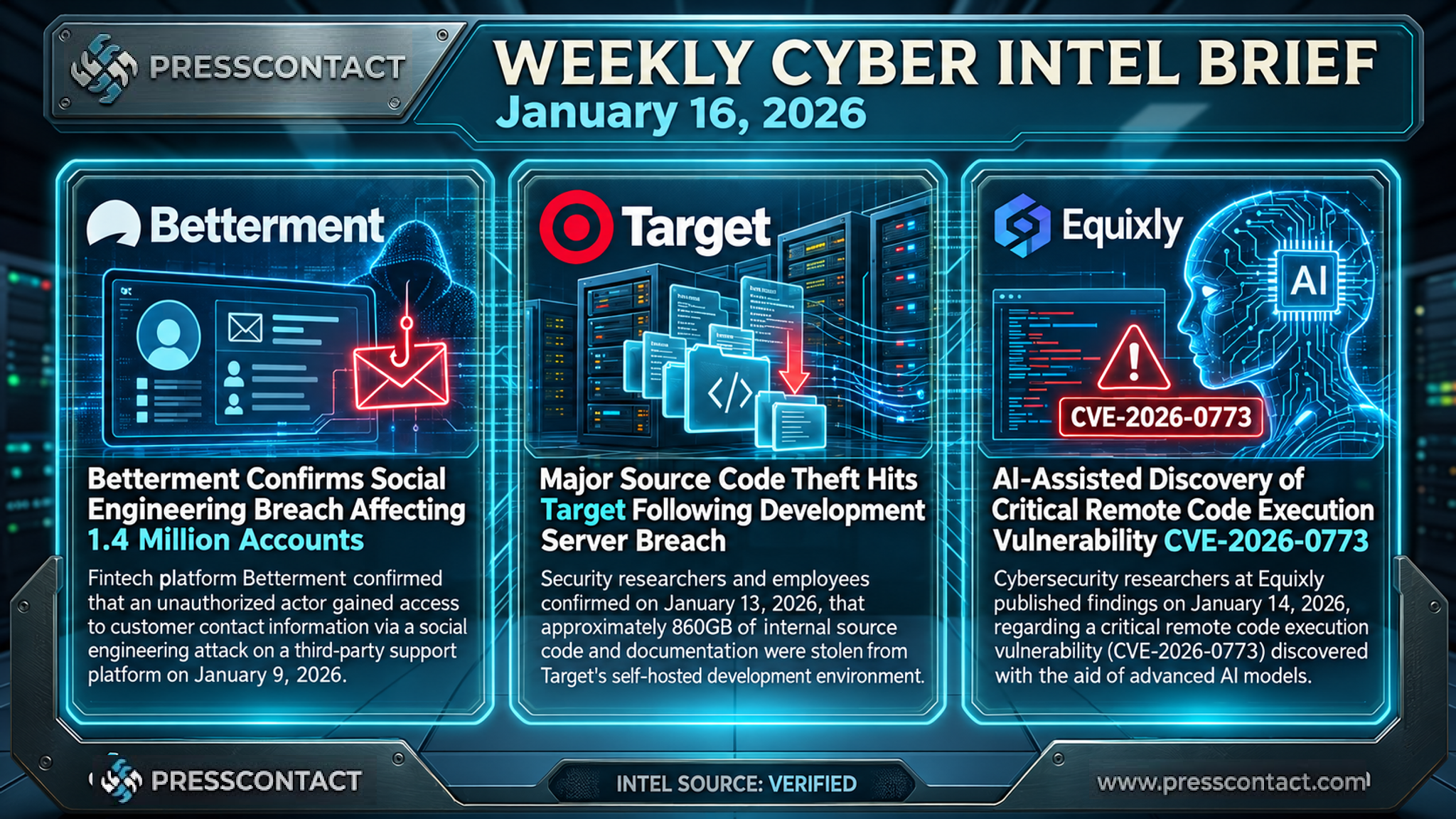 Weekly Cyber Intel Brief | 2026-01-16