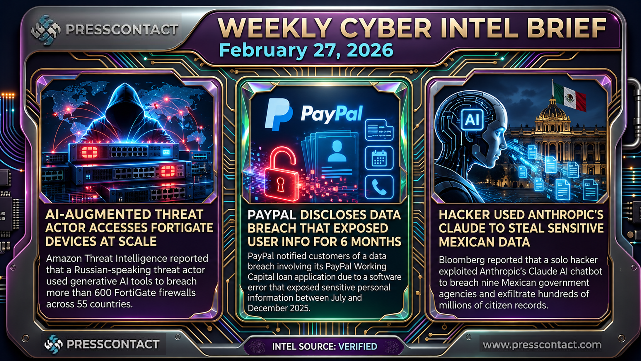 Weekly Cyber Intel Brief | 2026-02-27