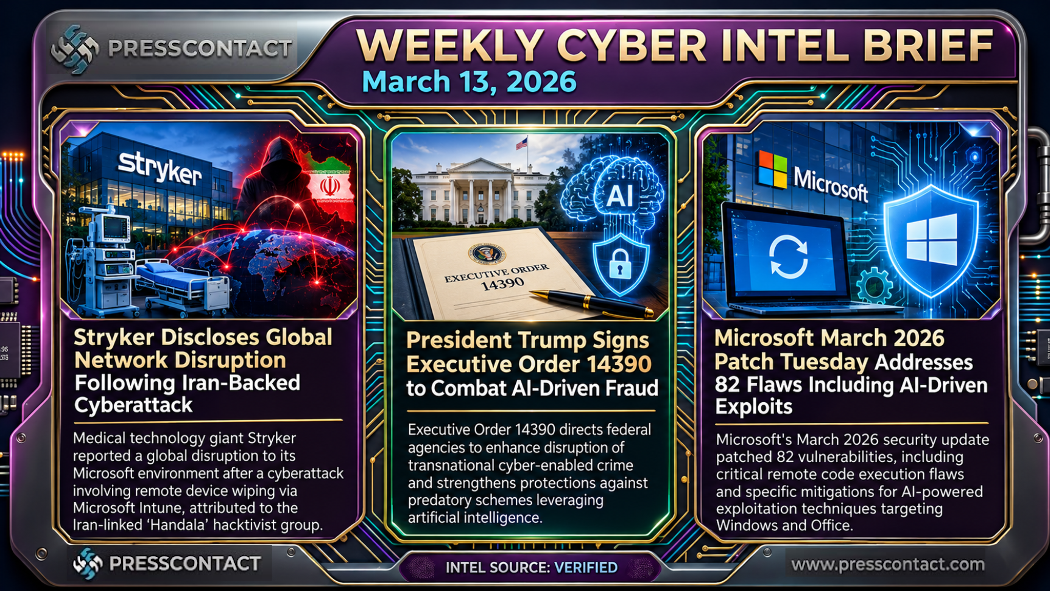 Weekly Cyber Intel Brief | 2026-03-13