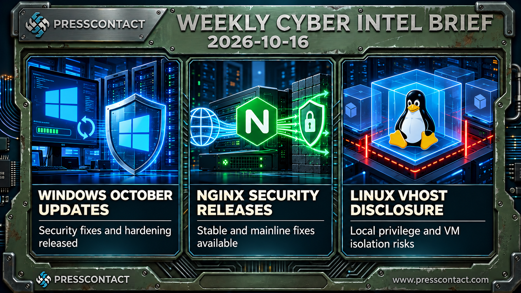 Weekly Cyber Intel Brief | 2026-10-16
