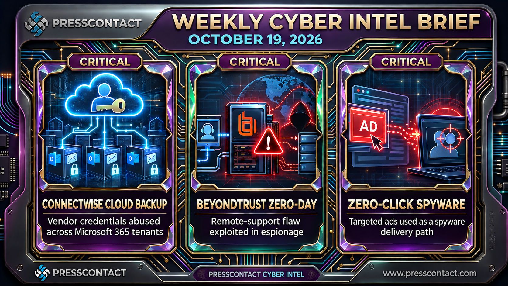 Weekly Cyber Intel Brief | 2026-10-19